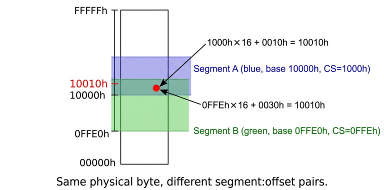 Segmented Offset Introduction to Memory Segmentation in 8086
