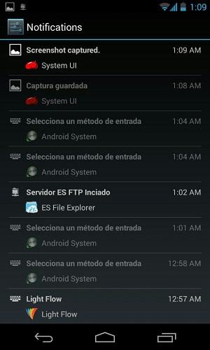 Android Notification History